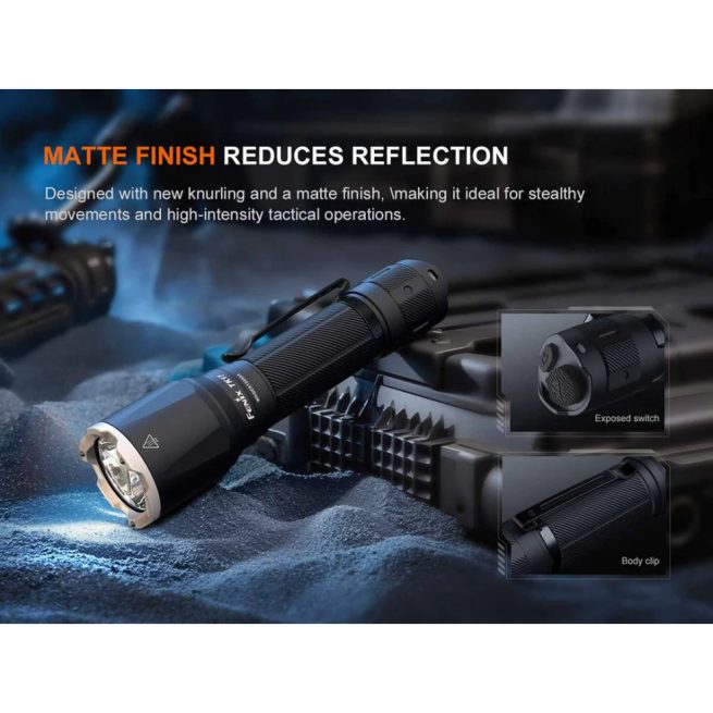 Fenix TK17 Tactical Dual Tail Switch Flashlight - Image 5