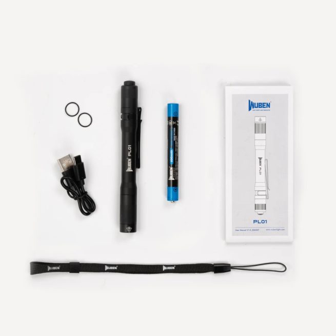 Wuben PL01 Penlight High-Lumen Featherlight - 650 Lumens - Image 11