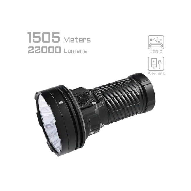 AceBeam X25 High-Power Long Range Flashlight - 22,000 Lumens, 1505 Meters - Image 3