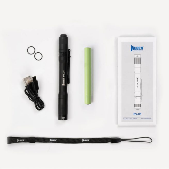 Wuben PL01 Penlight High-Lumen Featherlight - 650 Lumens - Image 10
