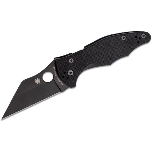 Spyderco Yojimbo - Black G10, Black DLC S30V Blade - C85GPBBK2