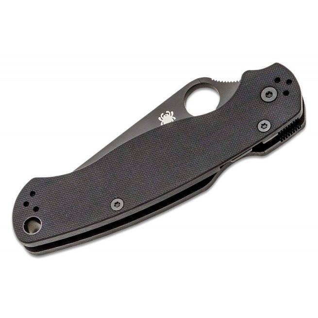 Spyderco Paramilitary 2 - Black G10 with Black S45VN Blade - C81GPBK2 - Image 3
