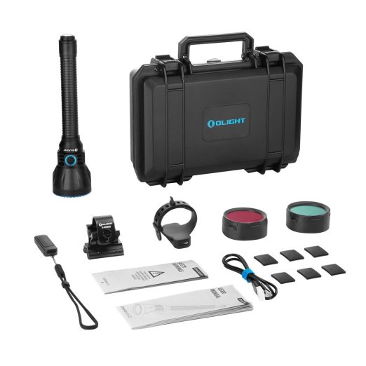 Olight Javelot Turbo 2 Kit, Rechargeable Hunting Flashlight KIT - 1500 Metres