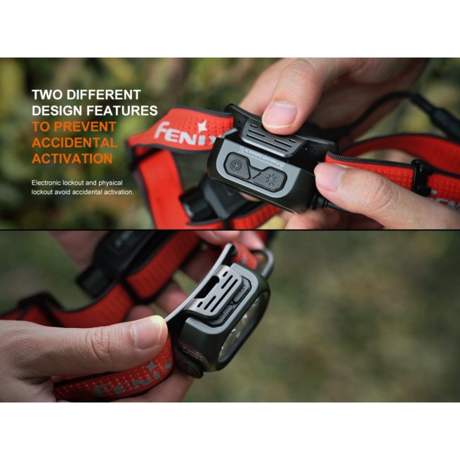 Fenix HP12R-T Separation-Style Headlamp Red - 1300 Lumens, 200 Metres - Image 11