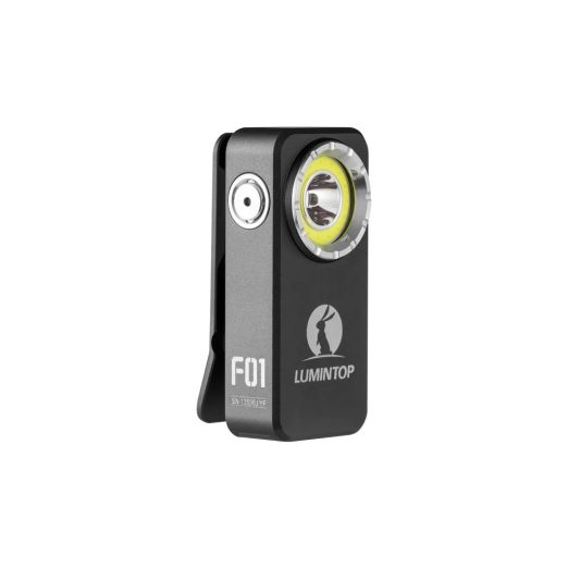 Lumintop F01 Black Mini Triple‑Beam Flashlight - 1200 Lumens, 182 Metres