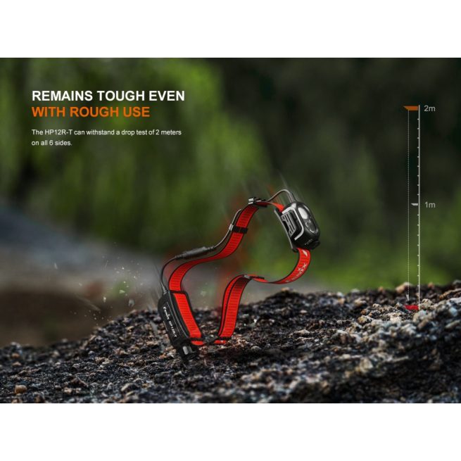 Fenix HP12R-T Separation-Style Headlamp Red - 1300 Lumens, 200 Metres - Image 17