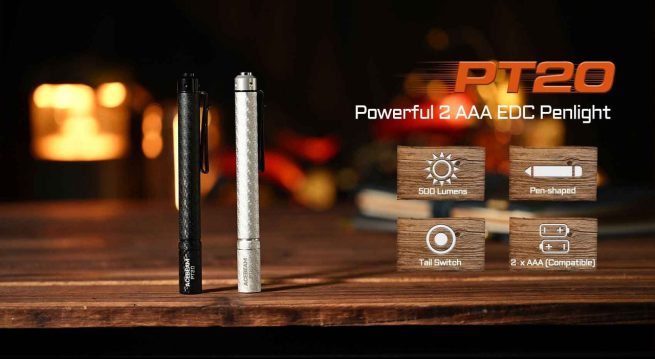 AceBeam PT20 USB-C Rechargeable Penlight - 500 Lumens, 80 Metres - Image 5