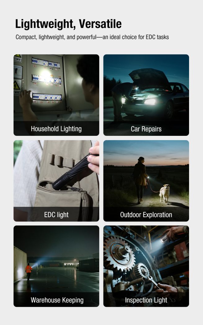 Klarus P2 EDC Compact 2AA Flashlight – 1000 Lumens, 270 Metres - Image 17