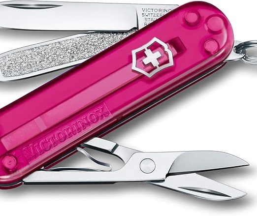 Victorinox Classic SD Transparent Pocket Knife - Cupcake Dream