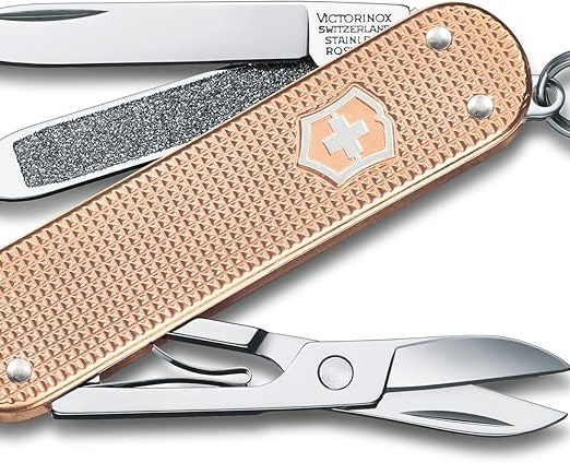 Victorinox Classic SD Alox Fresh Peach Swiss Army Knife