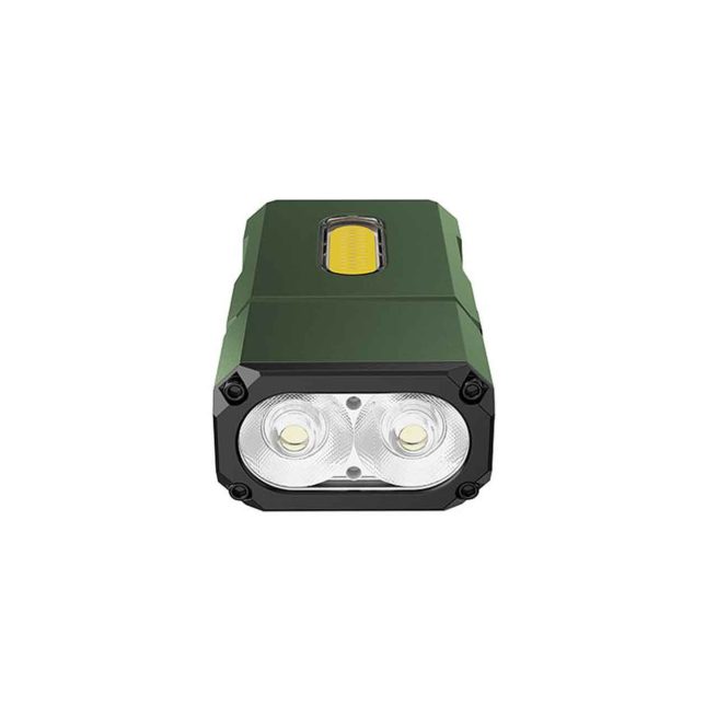Klarus E8 EDC Triple-Light Swivel-Head Flashlight Black - 1000 Lumens - Image 3