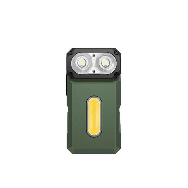 Klarus E8 EDC Triple-Light Swivel-Head Flashlight Black - 1000 Lumens - Image 4