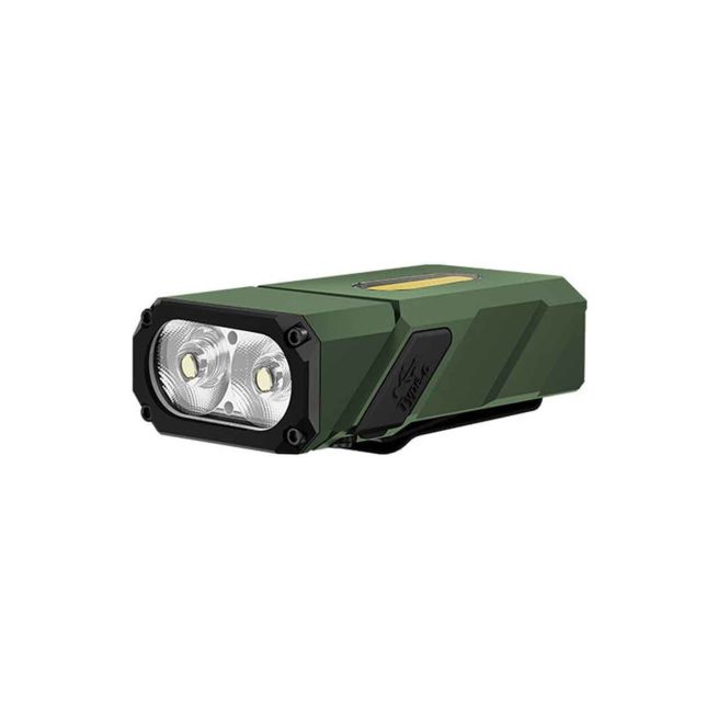 Klarus E8 EDC Triple-Light Swivel-Head Flashlight Black - 1000 Lumens - Image 2