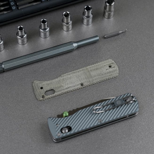 Vosteed Vombat Handle Scales Kits W0103 - Micarta - Image 2