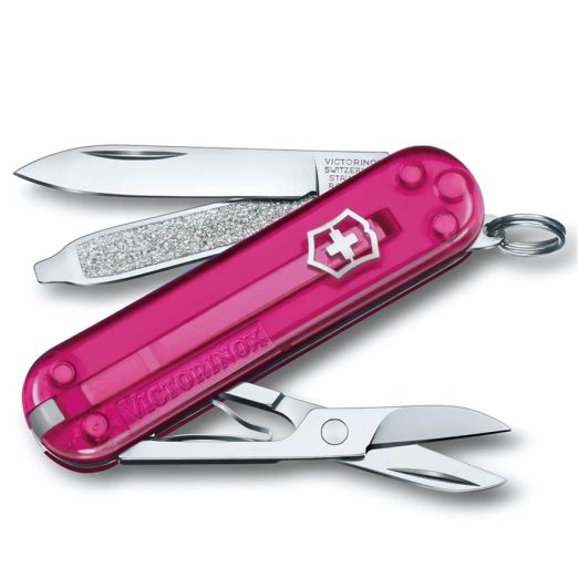 Victorinox Classic SD Transparent Pocket Knife - Cupcake Dream