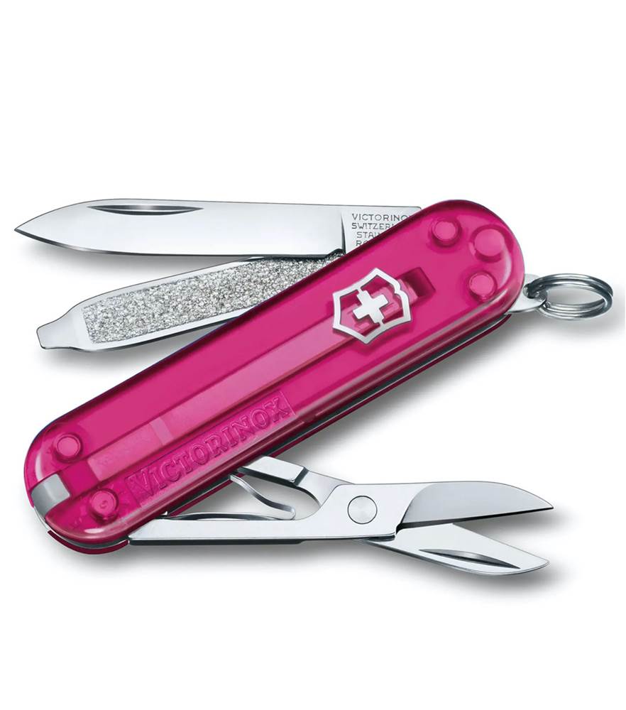 Victorinox Classic SD Transparent Pocket Knife - Cupcake Dream