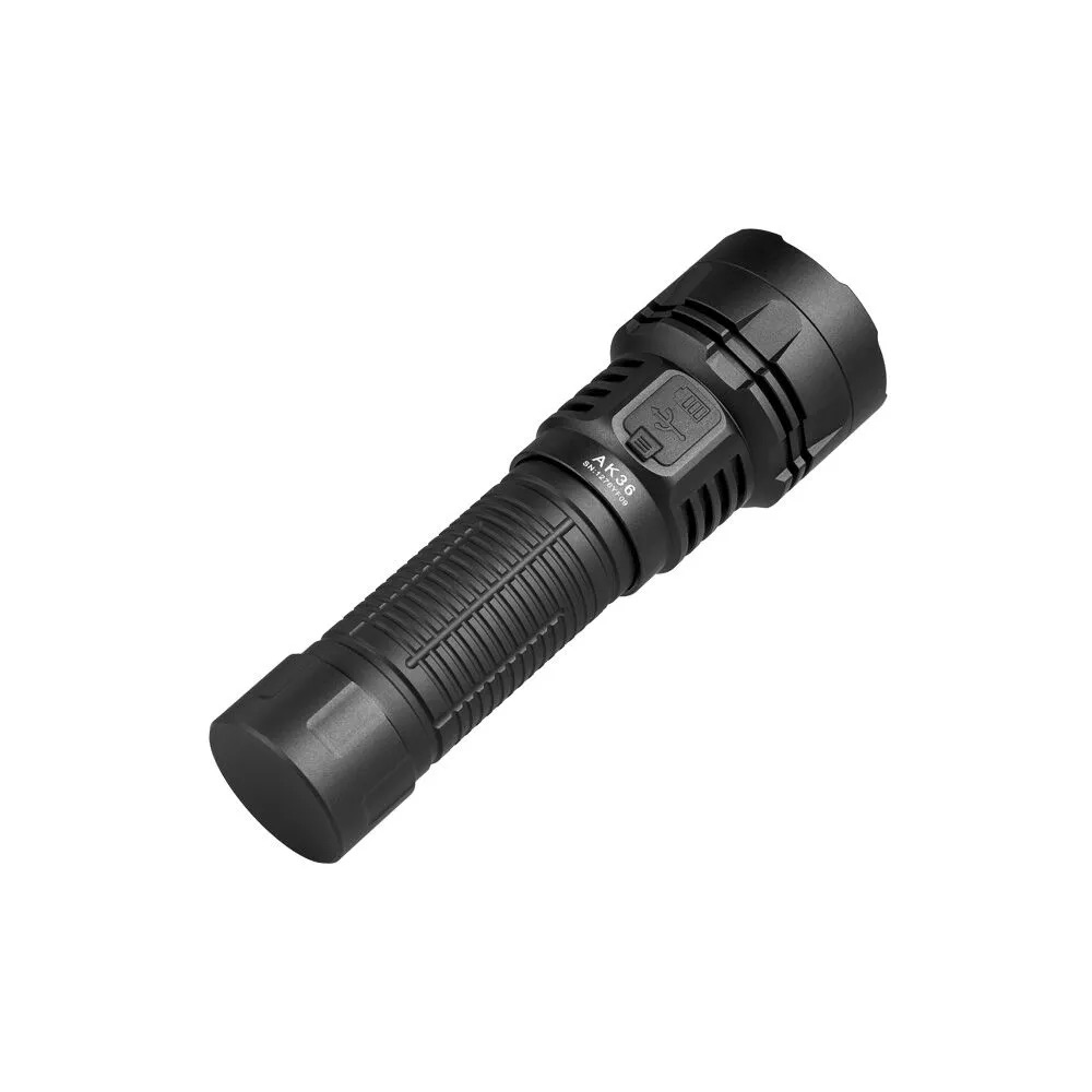 Lumintop AK36 USB-C Rechargeable Compact Flashlight Black – 4500 Lumens, 240 Metres - Image 2