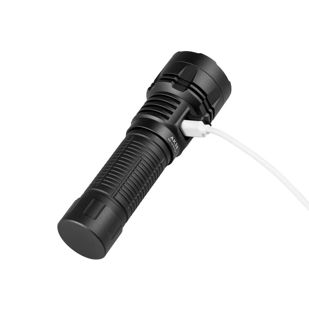 Lumintop AK36 USB-C Rechargeable Compact Flashlight Black – 4500 Lumens, 240 Metres - Image 4