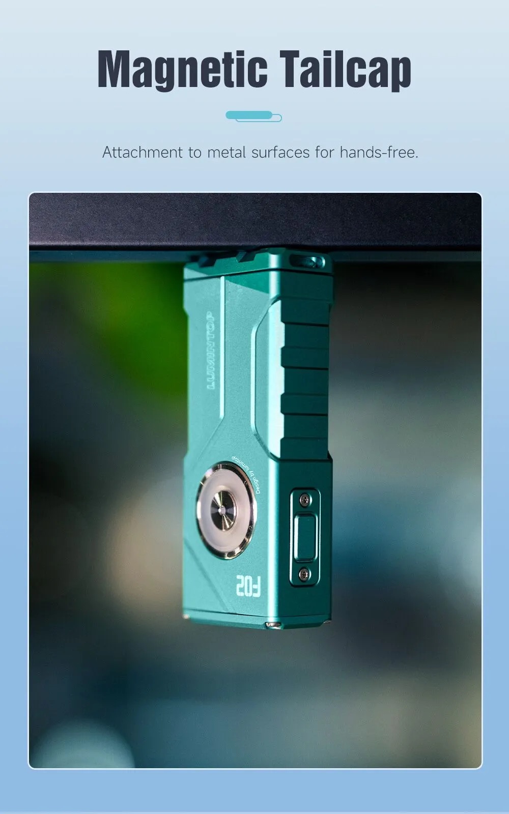 Lumintop F02 4-in-1 Mini Multifunctional Flashlight With UV RGB & Green Pointer – 1000 Lumens - Image 11