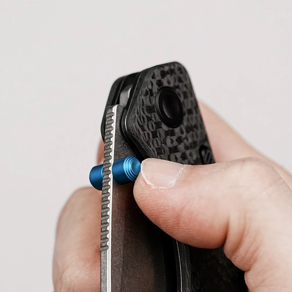 Vosteed Marten 330 - Top Liner Lock ( 3.30" 154CM Blade & Carbon Fiber Handle) - A1611 - Image 5