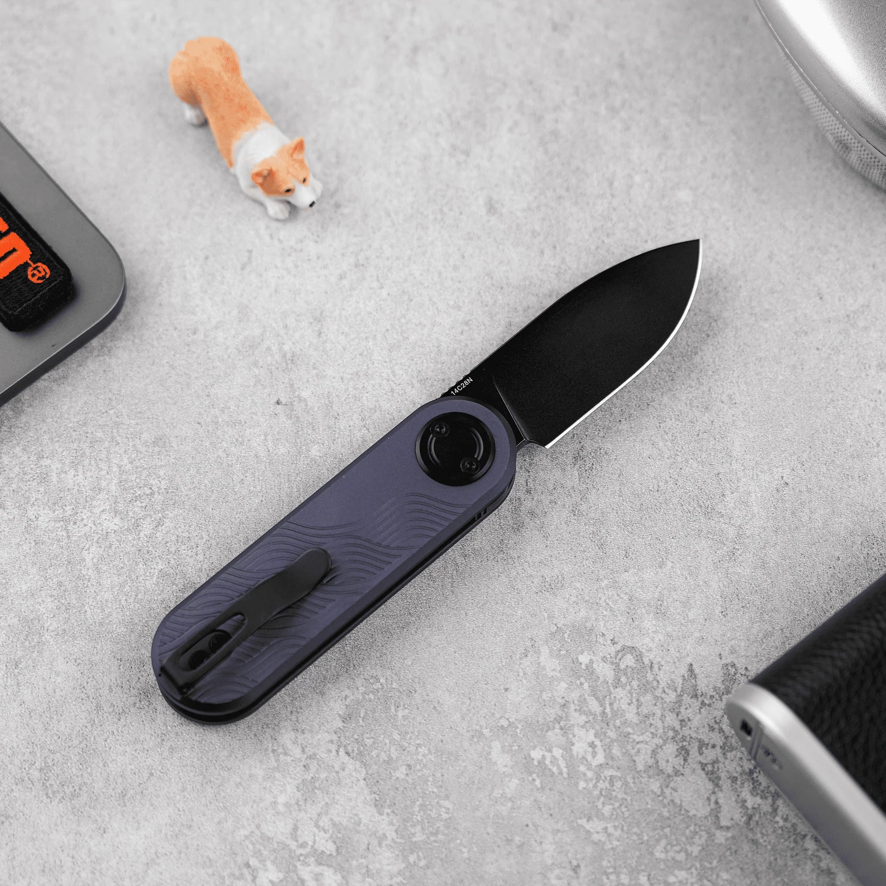 Vosteed Corgi® V 2.36" 14C28N Blade & Aluminium Handle, Vanchor lock® - A3723 - Image 14