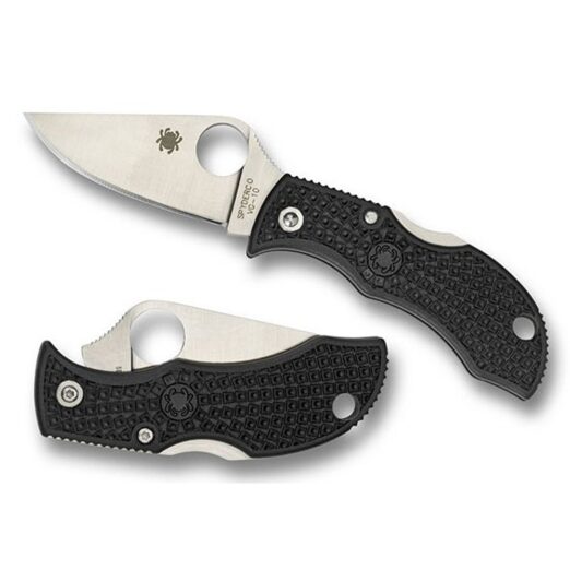Spyderco Manbug Lockback Black FRN Handle with VG-10 Blade - SCMBKP