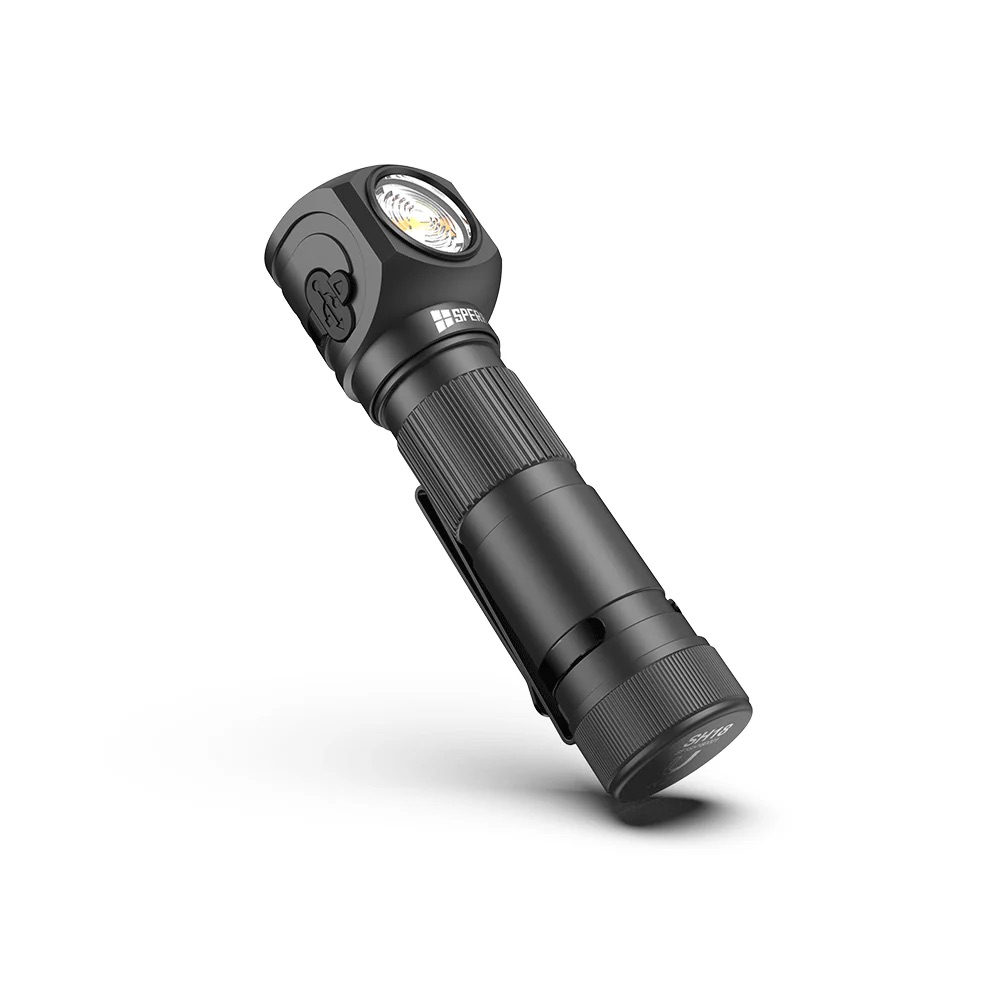 SPERAS SH18 Red and White Headlamp – 2000 Lumens, 250 Metres - Image 2