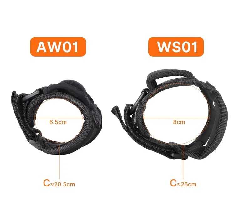 OrcaTorch WS01 Diving Light Wrist Strap for D530, D710, D550 - Image 4
