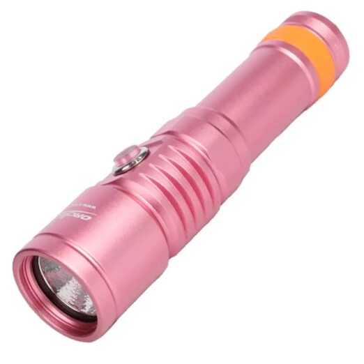 OrcaTorch D710 3000 Lumens Diving Light, 308 Metres – PINK