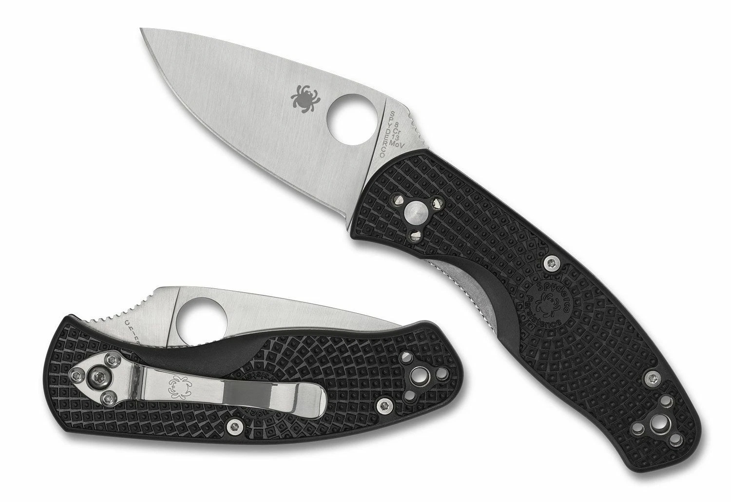 Spyderco Persistence Linerlock G-10 Black - C136PBK