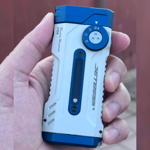 JETBeam E28 Rechargeable EDC Torch - 3300 Lumens, 365 Metres (LIMITED EDITION WHITE)