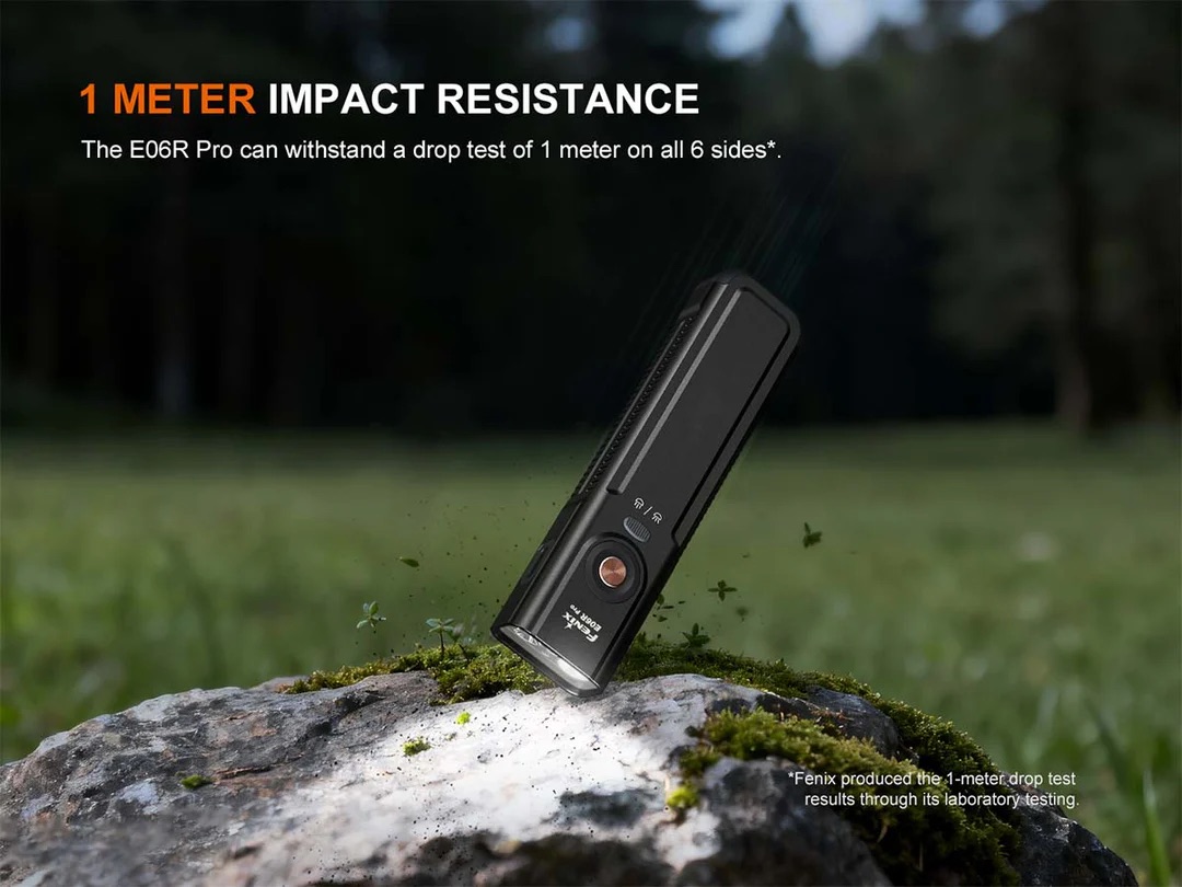 Fenix E06R Pro Flat Flashlight with UV & Red Laser Modes - 1600 Lumens, 160 Metres (OD Green) - Image 15