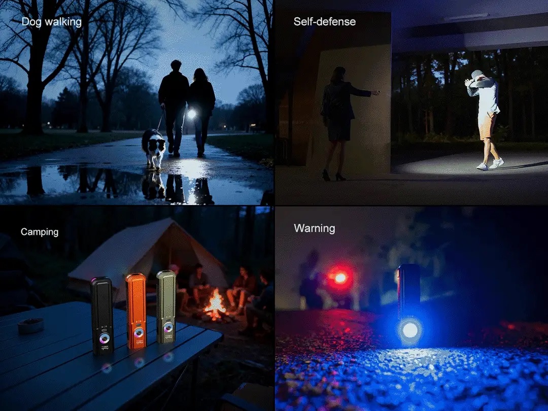 Fenix E06R Pro Flat Flashlight with UV & Red Laser Modes - 1600 Lumens, 160 Metres (OD Green) - Image 13