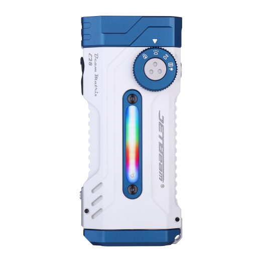 JETBeam E28 Rechargeable EDC Torch - 3300 Lumens, 365 Metres (LIMITED EDITION WHITE)