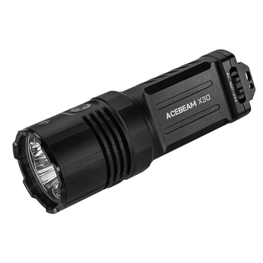 AceBeam X30 High-Output Compact Search Flashlight - 20,000 Lumens, 600 Metres
