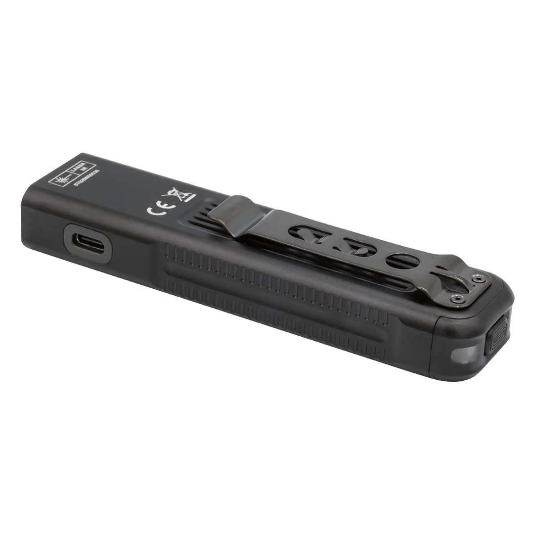 Fenix E06R Pro Flat Flashlight with UV & Red Laser Modes - 1600 Lumens, 160 Metres (OD Green) - Image 2