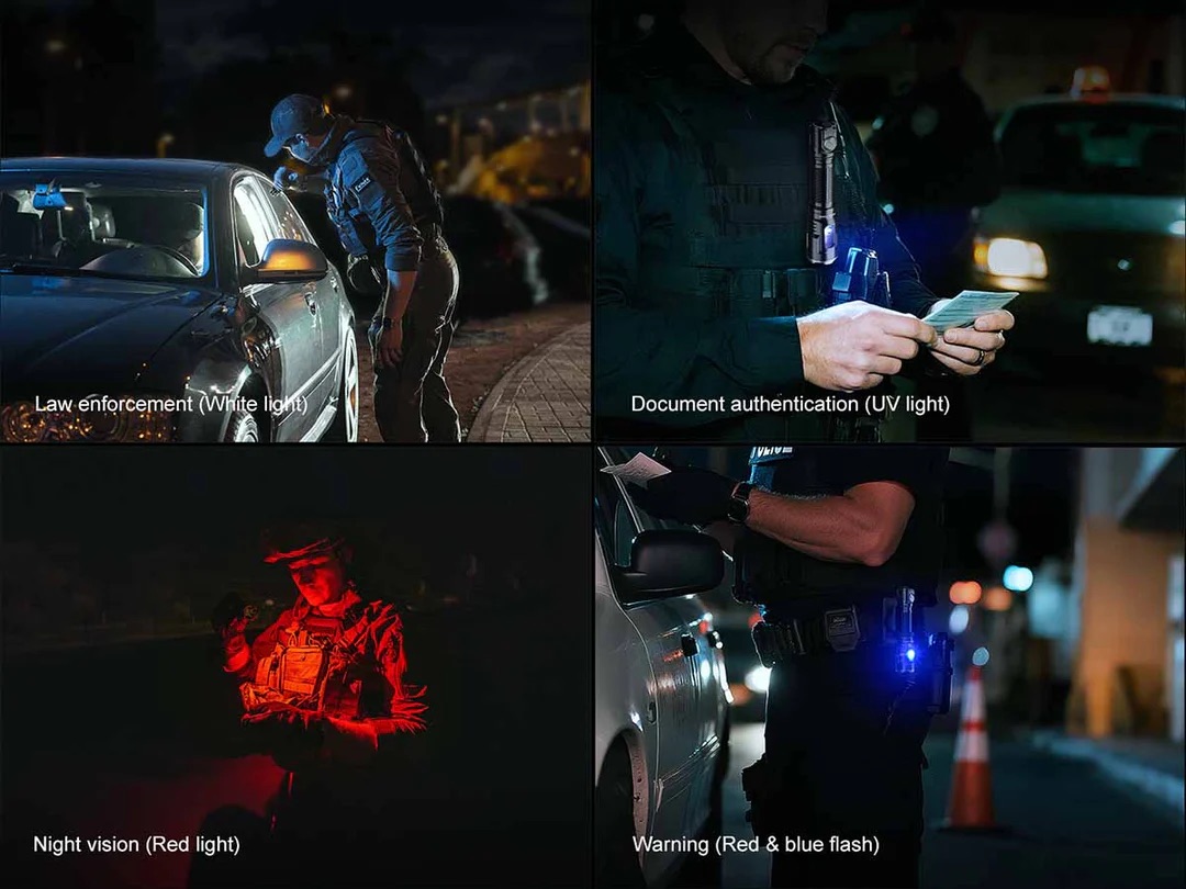 Fenix TK25R Rechargeable Flashlight (UV/Red/Blue Modes) - 3600 Lumens, 350 Metres - Image 9