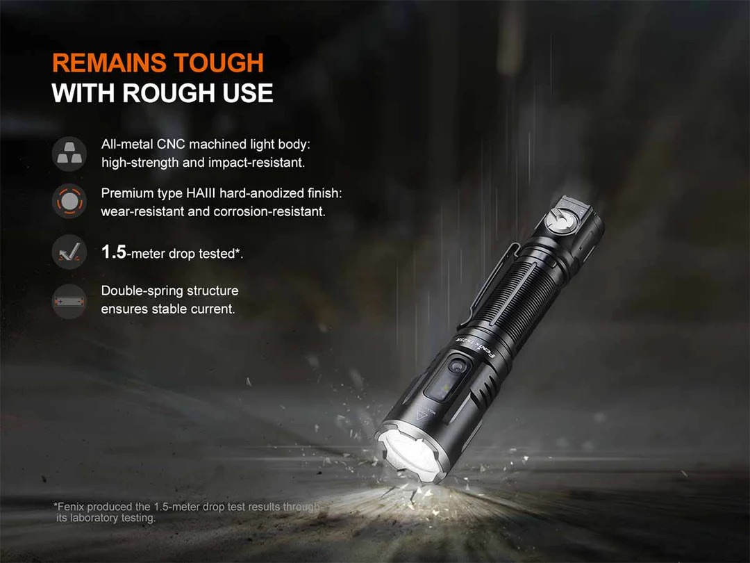 Fenix TK25R Rechargeable Flashlight (UV/Red/Blue Modes) - 3600 Lumens, 350 Metres - Image 11