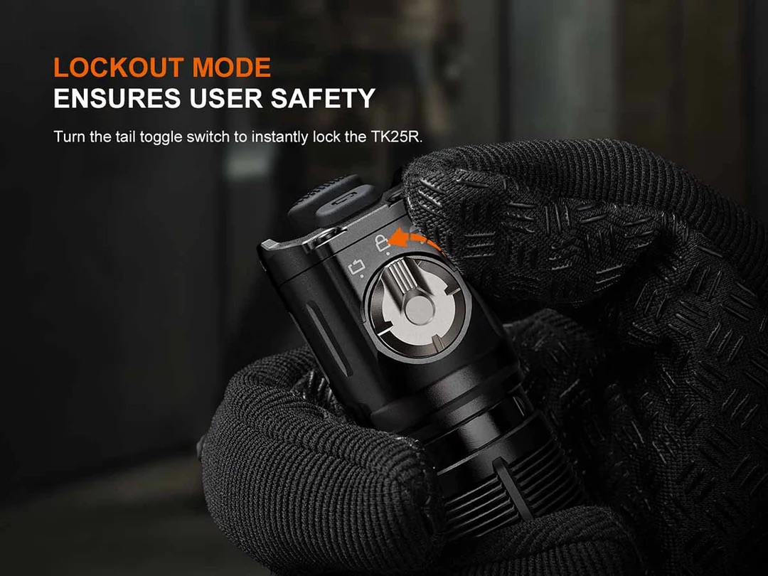 Fenix TK25R Rechargeable Flashlight (UV/Red/Blue Modes) - 3600 Lumens, 350 Metres - Image 12