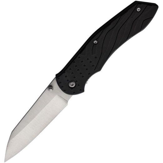 Falcon Linerlock Folding Knife Black - MI317