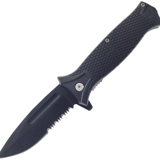 Falcon A/O Black Linerlock