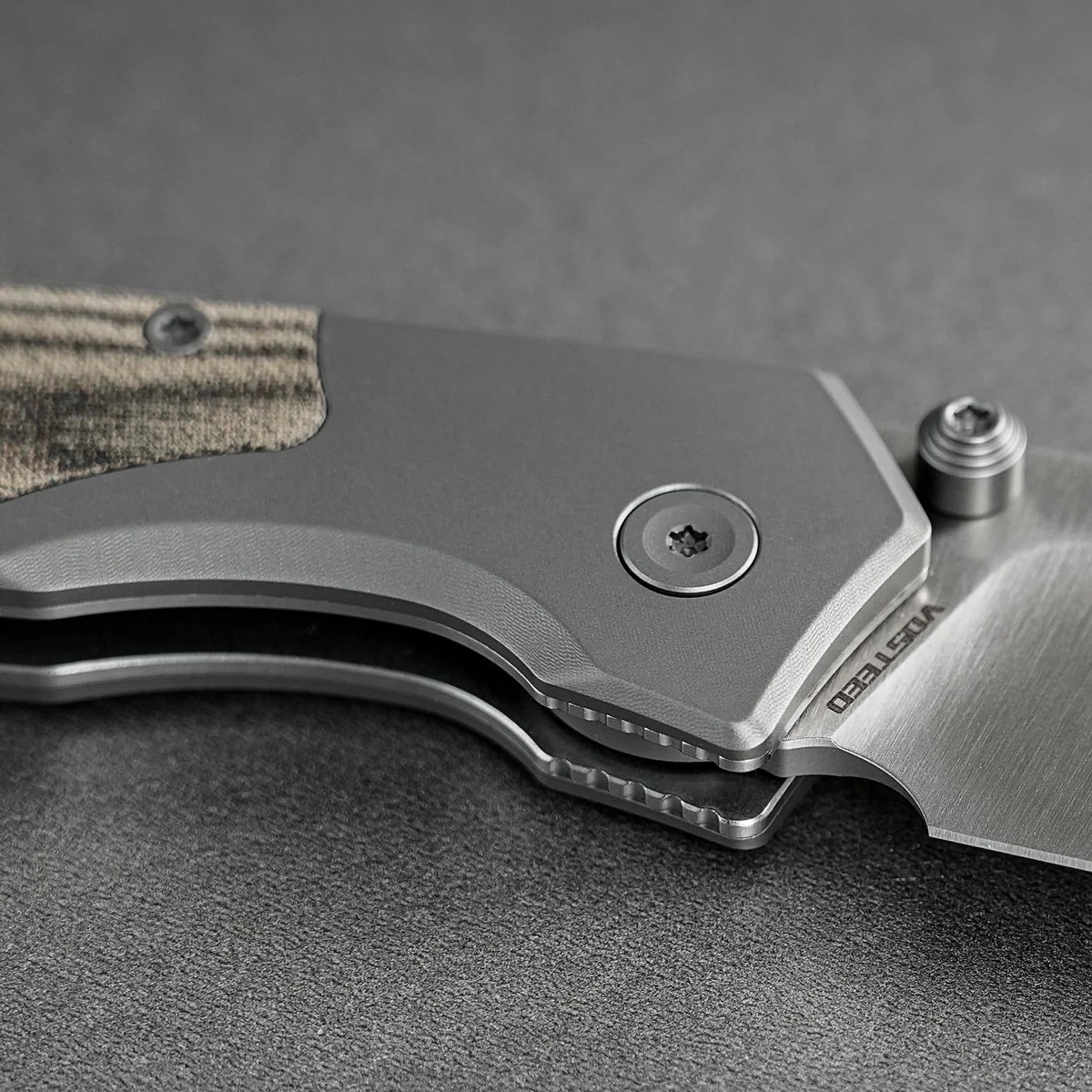 Vosteed Psyop - 2.99" S35VN Blade & Norplex UltreX™ Micarta Handle, Top Liner Lock Knife - A2218 - Image 14