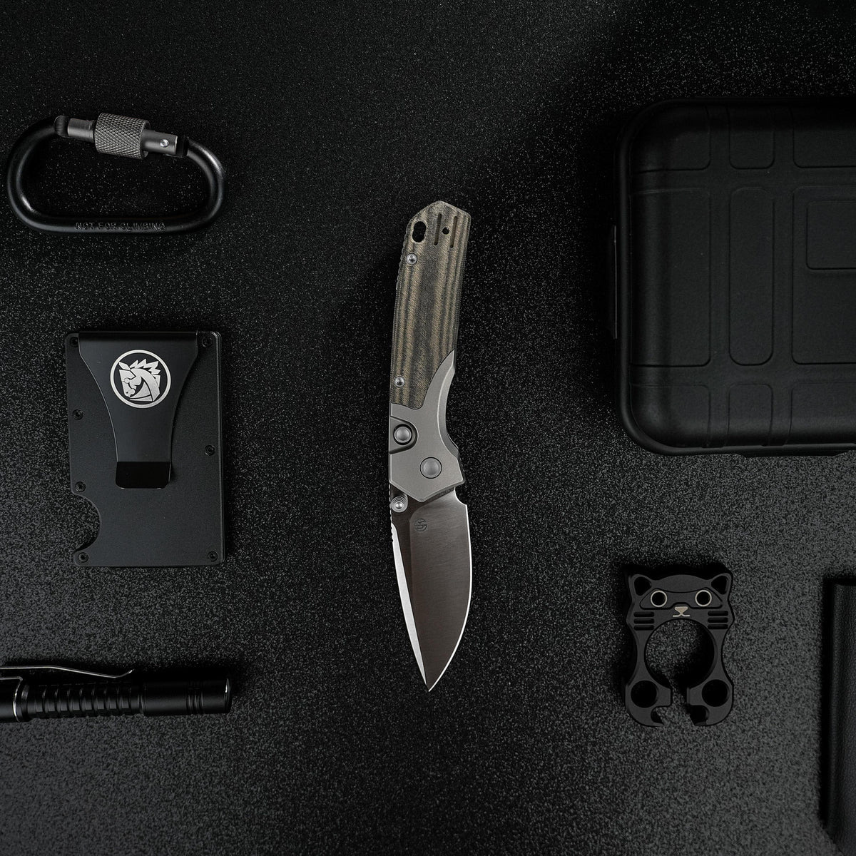 Vosteed Psyop - 2.99" S35VN Blade & Norplex UltreX™ Micarta Handle, Top Liner Lock Knife - A2218 - Image 17