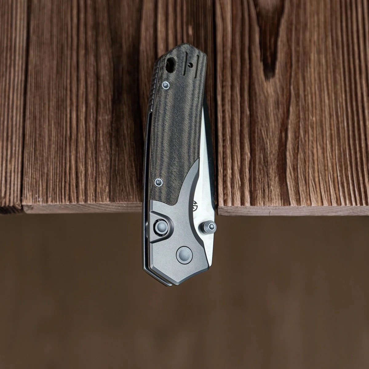 Vosteed Psyop - 2.99" S35VN Blade & Norplex UltreX™ Micarta Handle, Top Liner Lock Knife - A2218 - Image 21