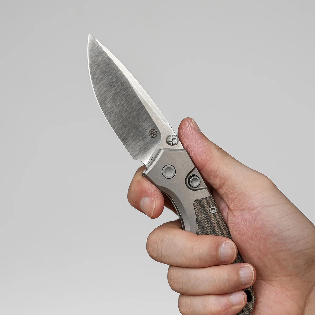 Vosteed Psyop - 2.99" S35VN Blade & Norplex UltreX™ Micarta Handle, Top Liner Lock Knife - A2218 - Image 8