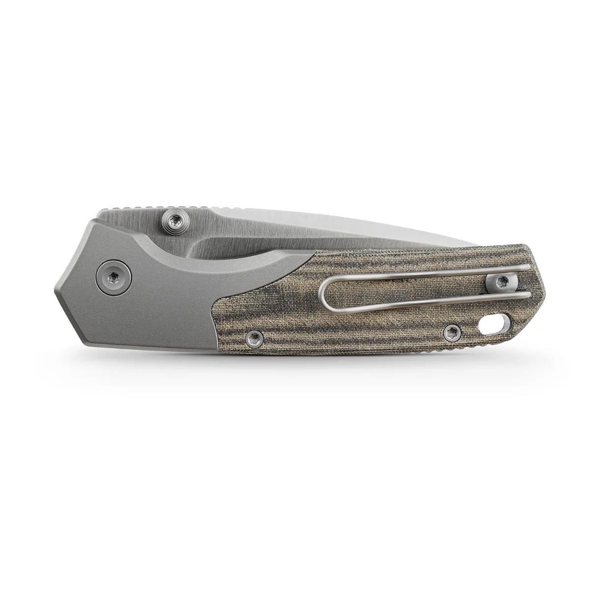 Vosteed Psyop - 2.99" S35VN Blade & Norplex UltreX™ Micarta Handle, Top Liner Lock Knife - A2218 - Image 2