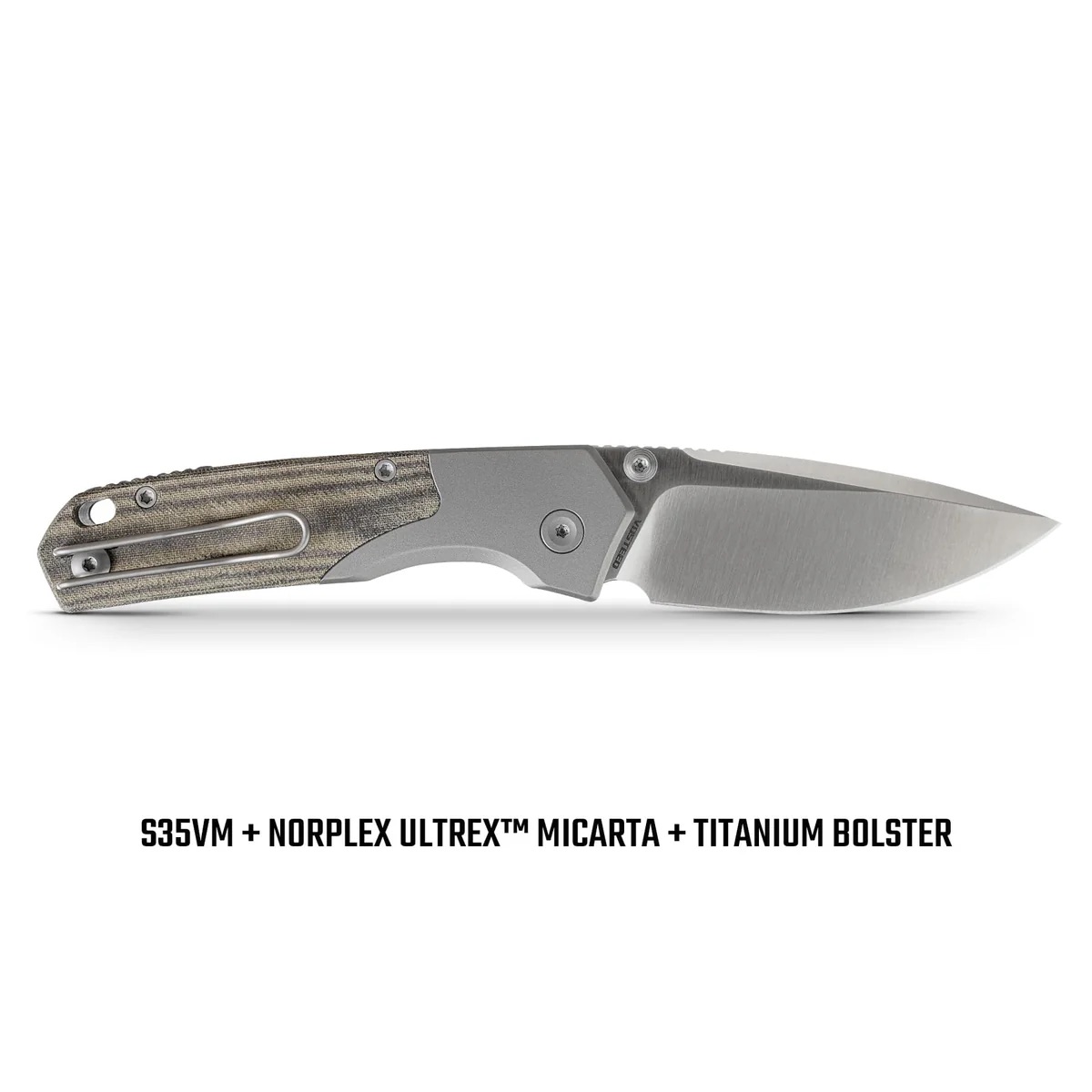 Vosteed Psyop - 2.99" S35VN Blade & Norplex UltreX™ Micarta Handle, Top Liner Lock Knife - A2218 - Image 3
