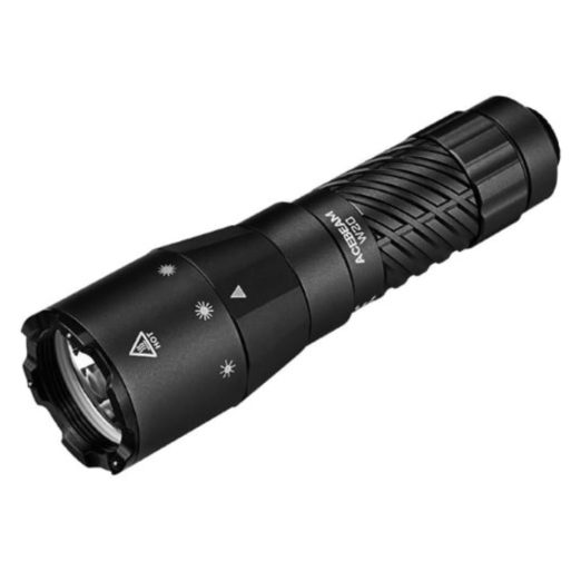 AceBeam W20 LEP USB-C Rechargeable Flashlight - Ultra Long Range Laser Torch 1km+ Beam Distance